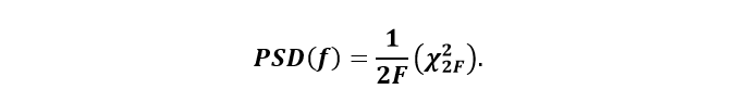 PSD(f) = 1/2F(X_2F^2).