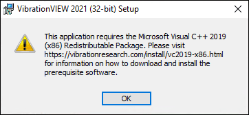 Microsoft Visual C 15 17 And 19 Redistributable 32 Bit Vibration Research