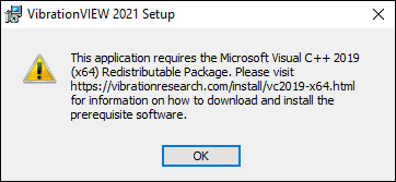Microsoft Visual C 15 17 And 19 Redistributable 64 Bit Vibration Research