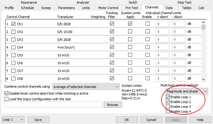 Multi-loop Control - Multi-Axis Vibration Testing - VRU