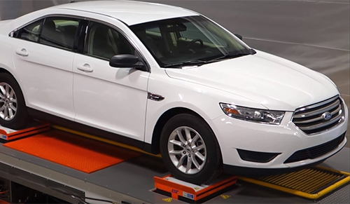 Four-poster Automotive Vibration Test Setup thumbnail