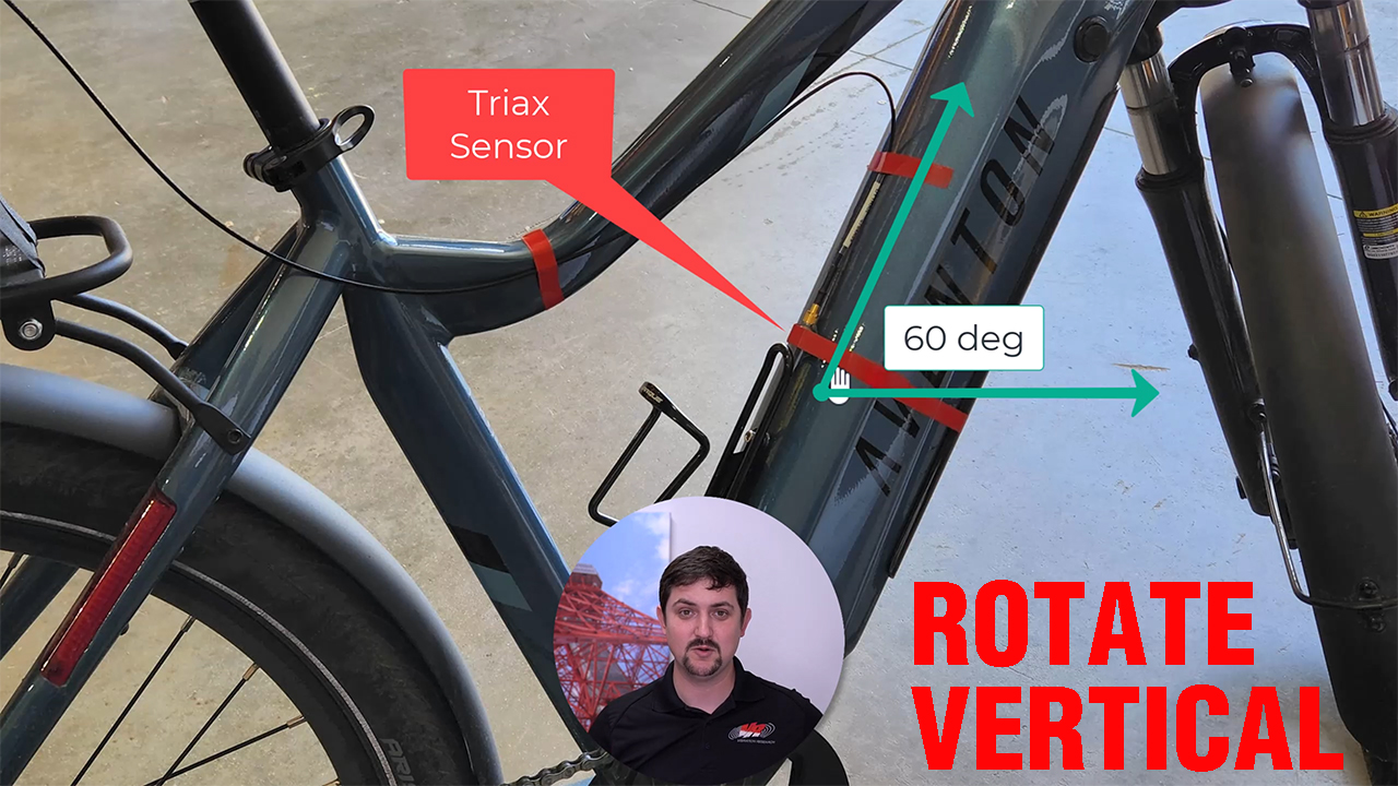 Rotating a Tilted Accelerometer to the Vertical Position