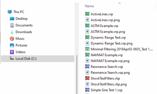 VibrationVIEW File Types thumbnail